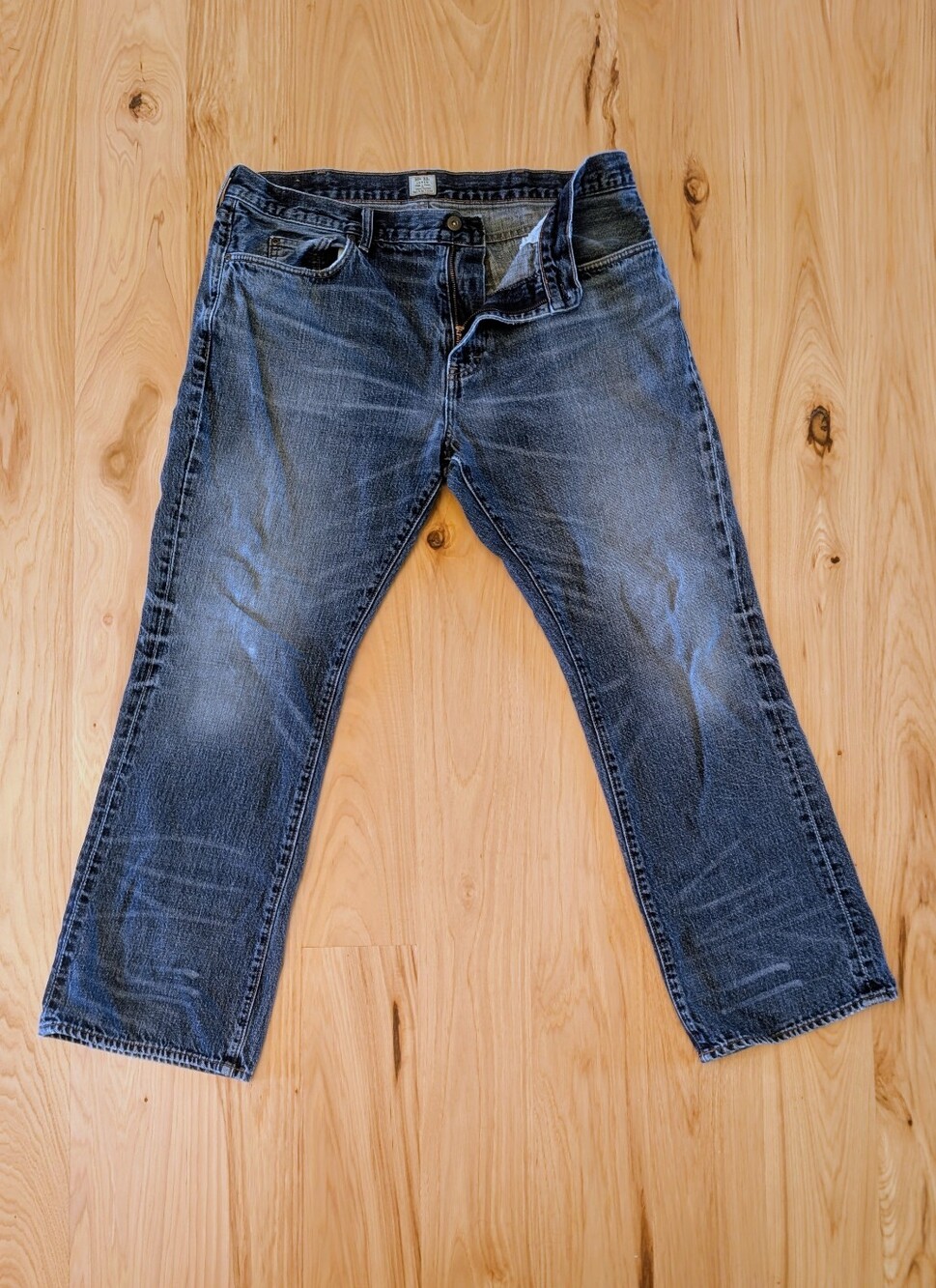 J. Crew Vintage Boycott Mid-Blue Denim Jeans